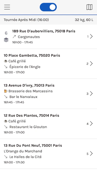 Start your route well-informed